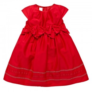 Festliches rotes Kleid - gesehen bei Debenhams