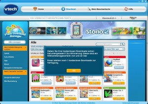 Kidizoom Touch: Kostenloser Download. Screenshot: Land-und-Kind.de